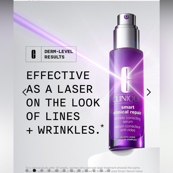 NEW FULL SIZE CLINIQUE SMART CLINICAL REPAIR WRINKLE CORRECTING SERUM 30ml - Picture 2 of 10